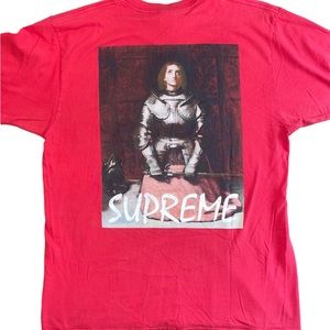 Supreme Joan Of Arc Tee Red Red Sz X Large XL